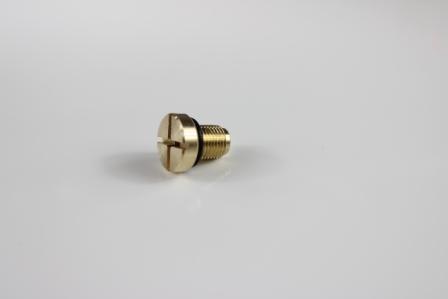 Radiator vent screw - brass